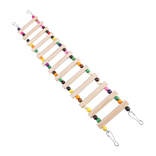 Hemobllo Hamster-Kletterleiter Hamster hamsterspielzeug Hamsterkäfig vogelleiter beißen drinnen Kauen Haustier Kletterleiter für Haustiere Holz Beige Hemobllo Hamster-Kletterleiter Hamster hamsterspielzeug Hamsterkäfig vogelleiter beißen drinnen Kauen Haustier Kletterleiter für Haustiere Holz Beige von Hemobllo