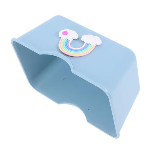 Hemobllo Hamster Toilette Rennmaus-badewanne Hamsterwanne Hamstertoiletten Rennmausoiletten Hamster Gehege Hamster Verstecken Lebensraum Für Ratten Meerschweinchenhaus Abs Sky-Blue Hemobllo Hamster Toilette Rennmaus-badewanne Hamsterwanne Hamstertoiletten Rennmausoiletten Hamster Gehege Hamster Verstecken Lebensraum Für Ratten Meerschweinchenhaus Abs Sky-Blue von Hemobllo