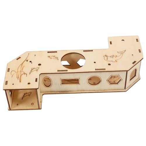 Hemobllo Hamster Tunnel Holz Kauspielzeug und Versteck Langlebiger Nager Spieltunnel für Mäuse Rennmäuse Chinchillas und Igel Einfache Beißfestes Kleintierzubehör für Käfige Hemobllo Hamster Tunnel Holz Kauspielzeug und Versteck Langlebiger Nager Spieltunnel für Mäuse Rennmäuse Chinchillas und Igel Einfache Beißfestes Kleintierzubehör für Käfige von Hemobllo