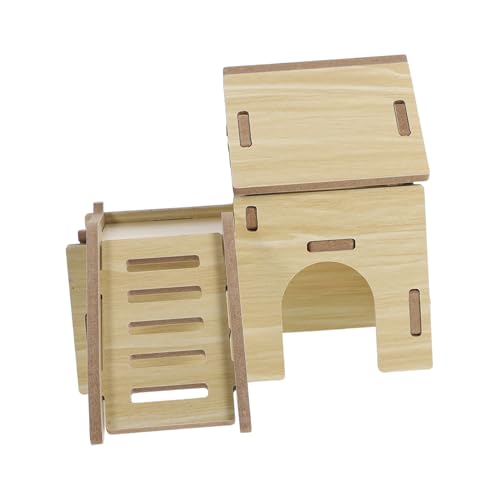 Hemobllo Hamsterversteck Hamster Versteck Holz Hamsterhaus Versteck für Hamster Stabiler Hamsterbau Hamster Schutzhaus Hamsterkäfig aus Holz Unterschlupf für Hamster hölzern Khaki Hemobllo Hamsterversteck Hamster Versteck Holz Hamsterhaus Versteck für Hamster Stabiler Hamsterbau Hamster Schutzhaus Hamsterkäfig aus Holz Unterschlupf für Hamster hölzern Khaki von Hemobllo