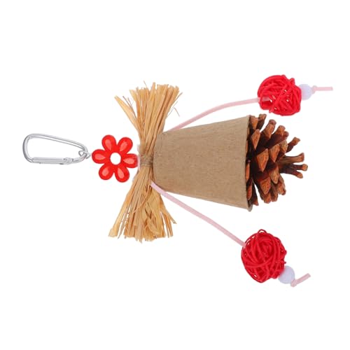 Hemobllo Hanging Bird Chew Toy Für Papageien Vogel Käfig Accessoire Parrot Spielzeug Hängende Papageienspielzeug Shedding Toy Für Training Und Unterhaltung Hemobllo Hanging Bird Chew Toy Für Papageien Vogel Käfig Accessoire Parrot Spielzeug Hängende Papageienspielzeug Shedding Toy Für Training Und Unterhaltung von Hemobllo