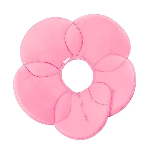 Hemobllo Haustier Halskette Bräutigam Namenshalsband Für Hunde Hundehalsband Große Blume Kleine Form Anti Schutz Ausgefallenes Hundehalsband Elisabethanisches Halsband von Hemobllo