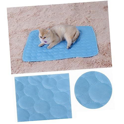 Hemobllo Haustier Kühle Matte Kühlhaus Für Haustiere Decke Hund Thermische Hundedecke Thermal- Kühlende Katzenmatte Kühlmatte Für Hunde Groß Kühlmatte Für Katzen Kühlbett Für Hunde Blue Hemobllo Haustier Kühle Matte Kühlhaus Für Haustiere Decke Hund Thermische Hundedecke Thermal- Kühlende Katzenmatte Kühlmatte Für Hunde Groß Kühlmatte Für Katzen Kühlbett Für Hunde Blue von Hemobllo