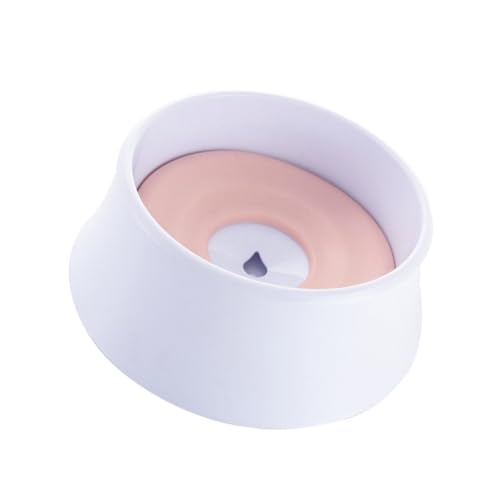 Hemobllo Haustierbedarf Haustiernapf Schüssel Hund wassernapf Slow Feeder Hundenapf Hundenäpfe groß pet Water Bowl hundekot hundetrinkbrunnem Hundehaufen Schwimmschale Rosa von Hemobllo