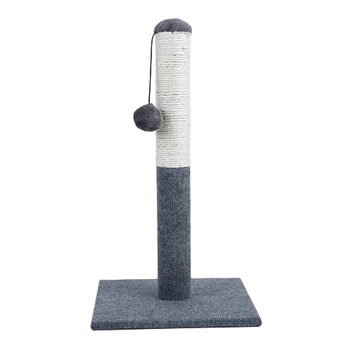 Hemobllo Haustierbedarf Kratzen Wurf Kratzer Katze kratzmatte Katze Tipi sisal dartscheibe katzenmöbel Katzenkratzpappe Zubehör für Katzengreifer Katzenkratzstütze Hölzern Grey von Hemobllo