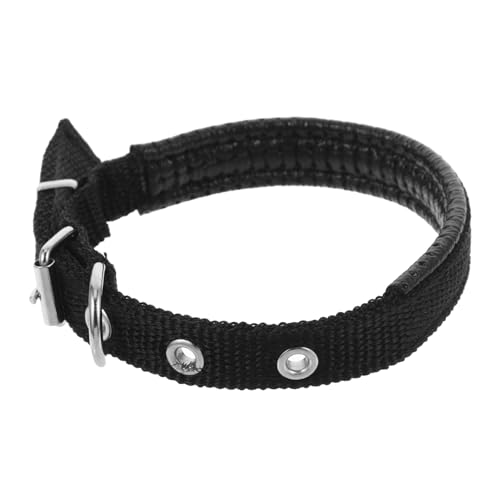 Hemobllo Haustierhalsband dekorativer Kragen verstellbares Halsband für Hund Hundehalsbänder für den Außenbereich für Hundewelpen Kätzchen Zubehör Polyester Black Hemobllo Haustierhalsband dekorativer Kragen verstellbares Halsband für Hund Hundehalsbänder für den Außenbereich für Hundewelpen Kätzchen Zubehör Polyester Black von Hemobllo