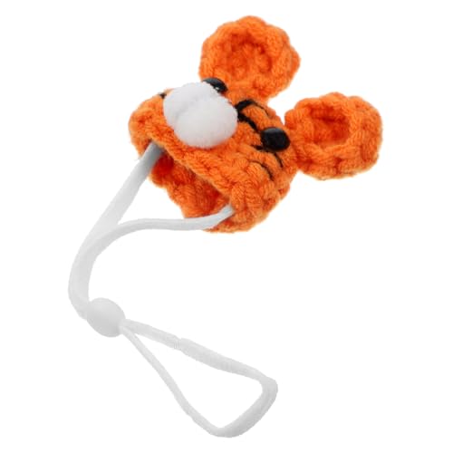 Hemobllo Mini-strickmütze Für Kleintiere Handgestrickt Hamstermütze Mit Verstellbarem Riemen Geeignet Für Hamster Chinchillas Mäuse Als Haustier-Foto-Requisite Oder Dekor Für von Hemobllo
