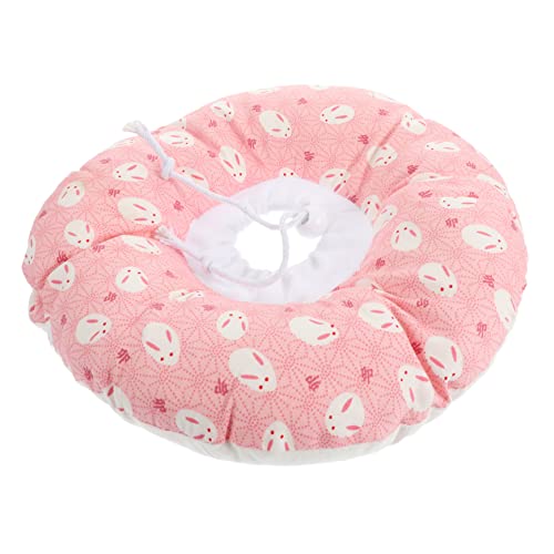 Hemobllo Haustierkopfbissabdeckung Katzenhalsband Mit Genesungshalsband Für Katzen Kragen Operation Erholung Haustier Hundehalsband Katze Hund Genesungshalsband Pp Baumwolle Rosa von Hemobllo