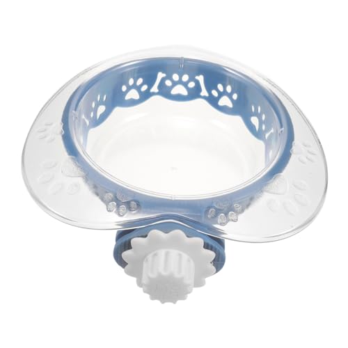 Hemobllo Herzförmiger Haustier Futterhalter Abnehmbarer Wassernapf Für Katzen rutschfest Kein Verschütten Für Futter Und Wasser Stilvolles Design von Hemobllo