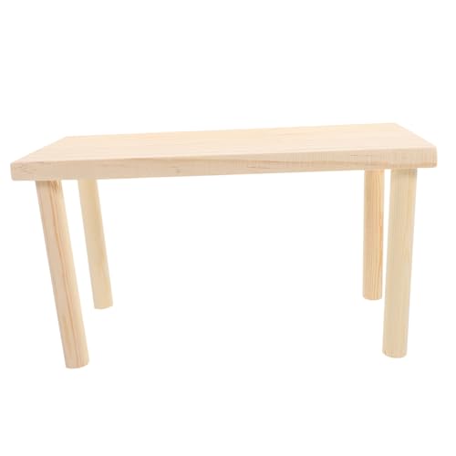 Hemobllo Holz Für Kleine Haustierkäfige Multifunktionale Tierplattform Für Hamster Chinchillas Und Andere Kleine Mit Spielständer Für Käfige Hemobllo Holz Für Kleine Haustierkäfige Multifunktionale Tierplattform Für Hamster Chinchillas Und Andere Kleine Mit Spielständer Für Käfige von Hemobllo