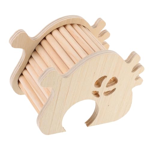 Hemobllo Holz Hamsterversteck mit Kletterleiter Entzückendes Rattenhaus für Hamster und Kleine Haustiere Langlebiges Käfigzubehör für Bewegung Hemobllo Holz Hamsterversteck mit Kletterleiter Entzückendes Rattenhaus für Hamster und Kleine Haustiere Langlebiges Käfigzubehör für Bewegung von Hemobllo