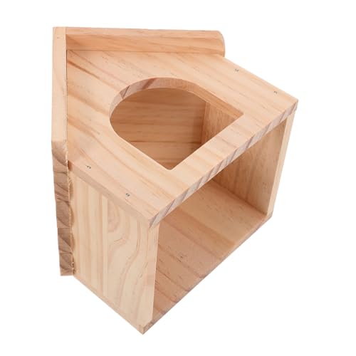 Hemobllo Holzhaus für Hamster und Meerschweinchen Sicheres Versteck und Futterstation für Kleine Nager Wie Zwerghamster und Rennmäuse Langlebig und Natürliche Hemobllo Holzhaus für Hamster und Meerschweinchen Sicheres Versteck und Futterstation für Kleine Nager Wie Zwerghamster und Rennmäuse Langlebig und Natürliche von Hemobllo