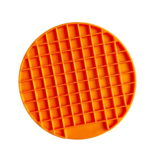 Hemobllo Hund Frisst Langsam Matte Fütterung Haustier Essen Welpe Orange von Hemobllo