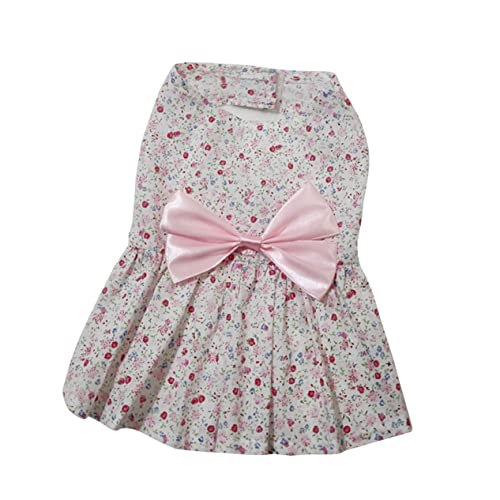 Hemobllo Hundekleid Mit Schleife Atmungsaktiver Rock Für Hunde Einteiliges Kleid Für Kleine Hunde Für Outdoor-aktivitäten Und Partys s Hemobllo Hundekleid Mit Schleife Atmungsaktiver Rock Für Hunde Einteiliges Kleid Für Kleine Hunde Für Outdoor-aktivitäten Und Partys s von Hemobllo