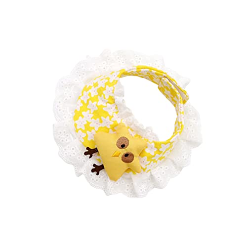 Hemobllo Modisches Hundehalsband Lätzchen Süßes Spitzendesign Haustier Halskette Bequemes Hundezubehör Zum Geburtstag Hemobllo Modisches Hundehalsband Lätzchen Süßes Spitzendesign Haustier Halskette Bequemes Hundezubehör Zum Geburtstag von Hemobllo