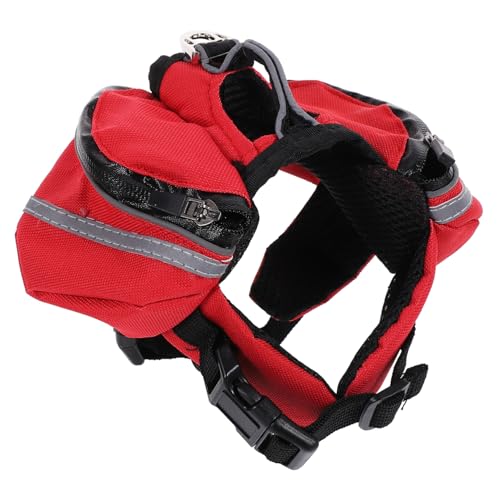 Hemobllo Hunde Camping Rucksack Haustier Tragetasche Für Hunde Hunde Spaziergangstasche Hundetragetasche Brusttasche Wanderrucksäcke Welpen Hinzufügen Erweiterbarer Haustier von Hemobllo