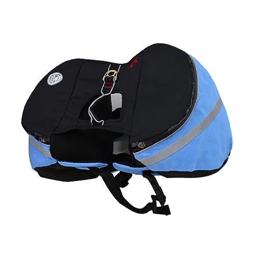 Hemobllo Hunde Camping Rucksack Hundekleidung Verstellbares Hundegeschirr Für Welpen Hundegeschirr Rucksackgeschirr Für Hunde Welpen Hunderucksackgeschirr Haustier Tragetasche von Hemobllo