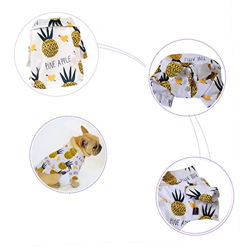 Hemobllo Hundehemd Hawaii Hemd Hawaii Shirt hundezubehör hundekleider hundebekleidung Dog Clothes Hundekostüme Baumwolle klein Sommerkleidung für Haustiere Hundekleidung Weiß Hemobllo Hundehemd Hawaii Hemd Hawaii Shirt hundezubehör hundekleider hundebekleidung Dog Clothes Hundekostüme Baumwolle klein Sommerkleidung für Haustiere Hundekleidung Weiß von Hemobllo