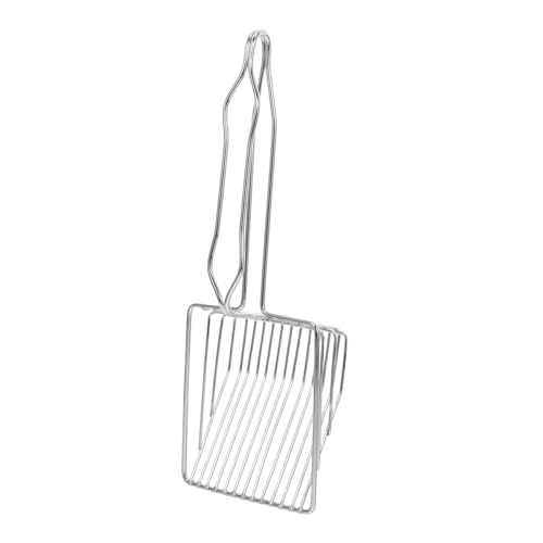 Hemobllo Hundekotschaufel Pooper Scooper Katzenstreu Sifter Metallkatze Müllschaufel Kleine Streuschaufel Aus Metall Hasen-streuschaufel Schaufeln Robuste Streuschaufel Aus Metall Silver Hemobllo Hundekotschaufel Pooper Scooper Katzenstreu Sifter Metallkatze Müllschaufel Kleine Streuschaufel Aus Metall Hasen-streuschaufel Schaufeln Robuste Streuschaufel Aus Metall Silver von Hemobllo