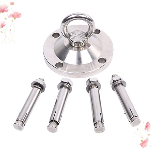 Hemobllo Hundepfahl Hundepflock, Rotierender Hundepflock Hundehaufen Mit Fester Platte Rotierender Hundehaufen Großer Hund Behoben Hundehering Aus Edelstahl Großer Fester Hundehaufen Silver Hemobllo Hundepfahl Hundepflock, Rotierender Hundepflock Hundehaufen Mit Fester Platte Rotierender Hundehaufen Großer Hund Behoben Hundehering Aus Edelstahl Großer Fester Hundehaufen Silver von Hemobllo