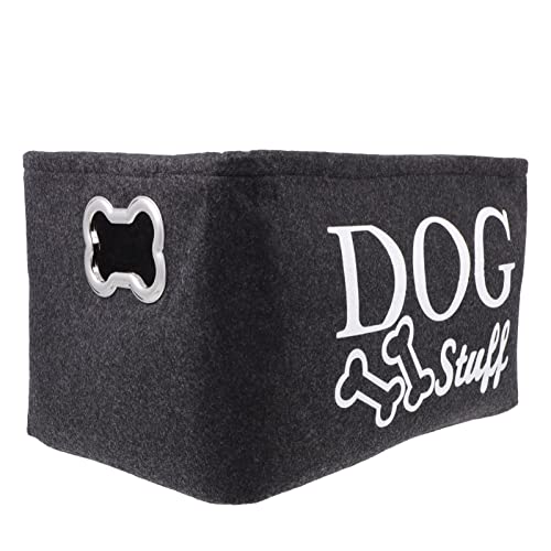 Hemobllo Hundespielzeugkiste: Hundespielzeugkorb Zusammenklappbare Filzbox Mit Großer Kleinigkeitenkorb Für Haustierspielzeug Decken 40. 00X27. 00X25. 00Cm / 15.72X10.61X9. Hemobllo Hundespielzeugkiste: Hundespielzeugkorb Zusammenklappbare Filzbox Mit Großer Kleinigkeitenkorb Für Haustierspielzeug Decken 40. 00X27. 00X25. 00Cm / 15.72X10.61X9. von Hemobllo