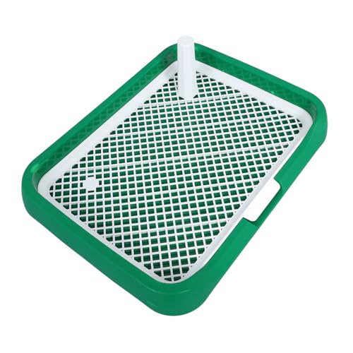 Hemobllo Hundetöpfchen Für Den Innenbereich Hundetopf Tablett Welpentoilette Aus Kunststoff Welpenpfanne Töpfchen Tablett Haustier-toilettenmatte Töpfchenunterlage Für Hunde Green Abs Hemobllo Hundetöpfchen Für Den Innenbereich Hundetopf Tablett Welpentoilette Aus Kunststoff Welpenpfanne Töpfchen Tablett Haustier-toilettenmatte Töpfchenunterlage Für Hunde Green Abs von Hemobllo