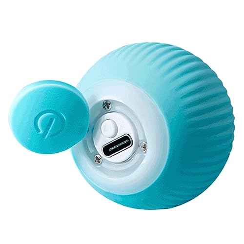 Hemobllo Intelligenter Katzenball Als Katzenspielzeug Tragbares Kätzchenspielzeug Mit Interaktivem Design Kompakter Ball Für Katzen Als Ablenkungsspielzeug Für Innenbereich von Hemobllo