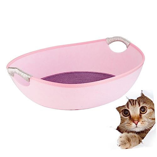 Hemobllo Katze schlafnest Cute Bed katzenhöhlen katzenkissen cat cave katzenbett aus drinnen Katzendekor Gefühlt Kätzchenbett Katzennest Katzenfilznest Schlafbett für Katzen Rosa Hemobllo Katze schlafnest Cute Bed katzenhöhlen katzenkissen cat cave katzenbett aus drinnen Katzendekor Gefühlt Kätzchenbett Katzennest Katzenfilznest Schlafbett für Katzen Rosa von Hemobllo