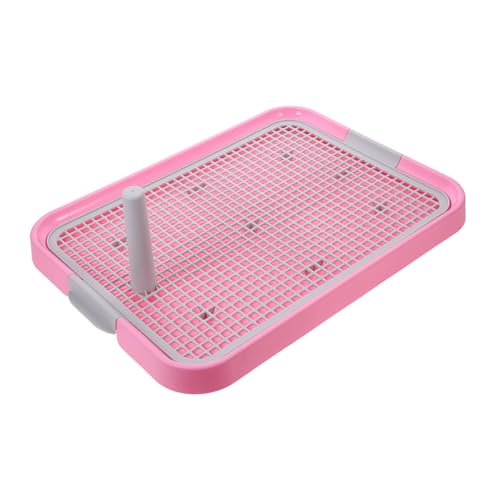Hemobllo Katzen Und Hundetoilette Für Welpen Gittertyp Indoor Töpfchen Aus Kunststoff Rosa Für Haustiere Platzsparendes Und Ergonomisches Design Langlebig Hemobllo Katzen Und Hundetoilette Für Welpen Gittertyp Indoor Töpfchen Aus Kunststoff Rosa Für Haustiere Platzsparendes Und Ergonomisches Design Langlebig von Hemobllo