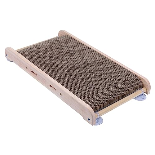 Hemobllo Katzenkratzbrett Aus Wellpappe Kratzer Kratzpads Für Katzen Katze Kratzmatte Drinnen Kratzunterlage Für Katzen Katzenspielzeug Haustierbedarf Kratzbrett Für Katze Hölzern Brown Hemobllo Katzenkratzbrett Aus Wellpappe Kratzer Kratzpads Für Katzen Katze Kratzmatte Drinnen Kratzunterlage Für Katzen Katzenspielzeug Haustierbedarf Kratzbrett Für Katze Hölzern Brown von Hemobllo