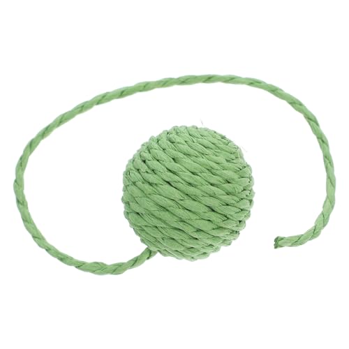 Hemobllo Katzenkratzbaum Für Große Katzen Mit Sisalball Interaktives Katzenspielzeug Und Katzenspielgerät Inklusive Papierseilball Mit Und Kratzbaumzubehör Für Gelangweilte Hauskatzen von Hemobllo