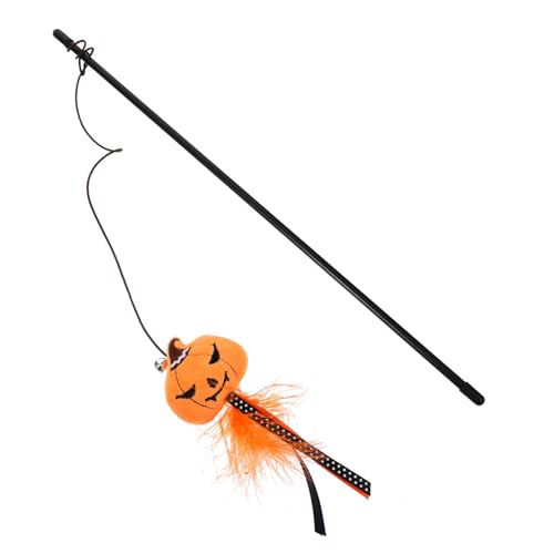 Hemobllo Katzenspielzeug Teaser Stick für Kätzchen Interaktiver Katzenangel aus Sicheren Materialien Fördert Aktives und Kratzverhalten für Katzenliebhaber Hemobllo Katzenspielzeug Teaser Stick für Kätzchen Interaktiver Katzenangel aus Sicheren Materialien Fördert Aktives und Kratzverhalten für Katzenliebhaber von Hemobllo