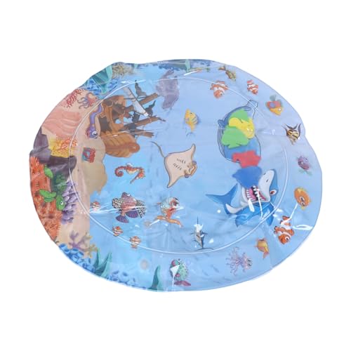 Hemobllo Katzenwassersensor Wassersensormatte Für Haustiere Hai- Wassermatte Matte Für Die Sommerhitze Wassersensor Für Haustiere Katze Und Hundespielmatte Katzensensormatte PVC von Hemobllo