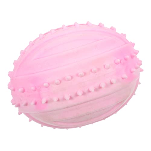 Hemobllo Kleiner Hundespielball aus Langlebigem Gummi Quietschendes Kauspielzeug für Welpen Beißfestes Trainingsspielzeug zur Beschäftigung Drinnen und Draußen Fördert Natürliches Hemobllo Kleiner Hundespielball aus Langlebigem Gummi Quietschendes Kauspielzeug für Welpen Beißfestes Trainingsspielzeug zur Beschäftigung Drinnen und Draußen Fördert Natürliches von Hemobllo