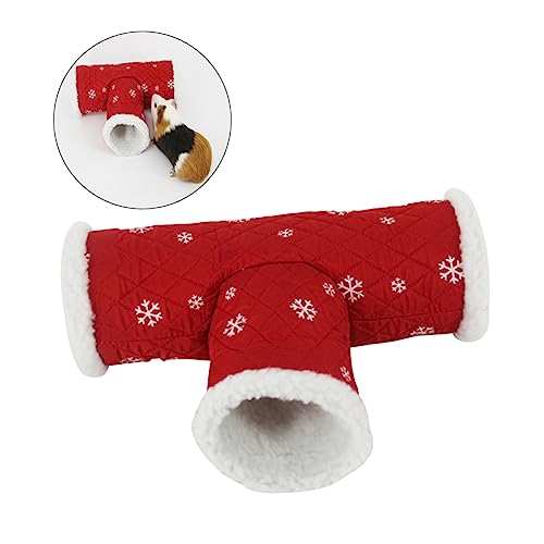 Hemobllo Kleines Haustier Tier Tunnel Fleece Röhre für Hamster Rennmäuse Warmes Versteckbett und Spielkanal Förmiger Haustiertunnel für Ratten Meerschweinchen Zufällige Hemobllo Kleines Haustier Tier Tunnel Fleece Röhre für Hamster Rennmäuse Warmes Versteckbett und Spielkanal Förmiger Haustiertunnel für Ratten Meerschweinchen Zufällige von Hemobllo
