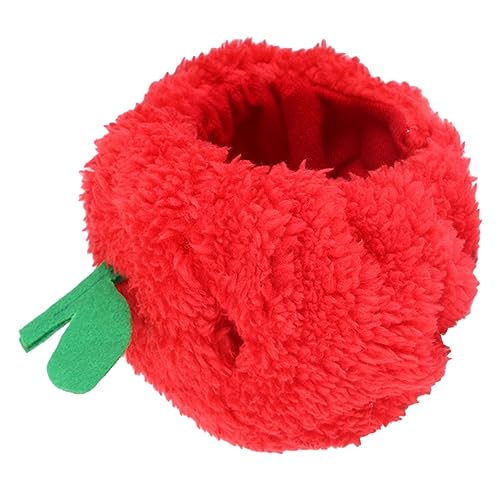 Hemobllo Kopfbedeckungen für Haustiere Haustier lustiger Kostümhut Katzenmütze Outfits Liebenswert Katzen haarreif katzenhaarreif cat Accessories Katzenhut Haustier Stirnband rot von Hemobllo