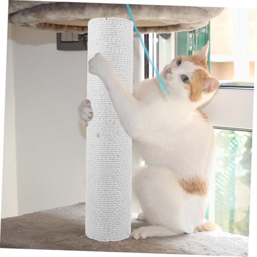 Hemobllo Kratzbaum Für Katzen Aus Sisal Teppich Ersatz Für Katzenkratzbäume Kratzbaum Aus Sisalseil Für Katzen Ersatzschrauben Für Katzenkratzbäume Katzenzubehör Katzenversorgung Sisal Hemobllo Kratzbaum Für Katzen Aus Sisal Teppich Ersatz Für Katzenkratzbäume Kratzbaum Aus Sisalseil Für Katzen Ersatzschrauben Für Katzenkratzbäume Katzenzubehör Katzenversorgung Sisal von Hemobllo