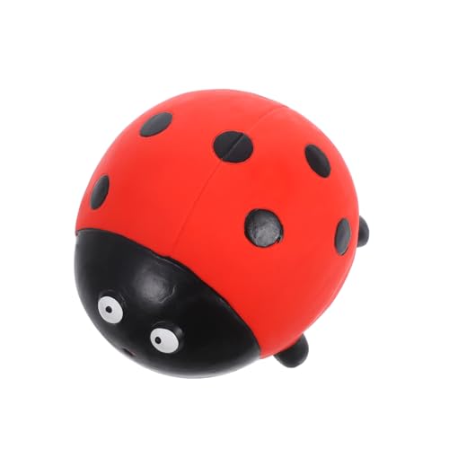 Hemobllo Latexspielzeug für Haustiere Mini-Marienkäfer Hundespielzeug Marienkäfer Figur Kauen für Hunde Welpenspielzeug quietschende spielzeuge für Hunde Emulsion rot Hemobllo Latexspielzeug für Haustiere Mini-Marienkäfer Hundespielzeug Marienkäfer Figur Kauen für Hunde Welpenspielzeug quietschende spielzeuge für Hunde Emulsion rot von Hemobllo