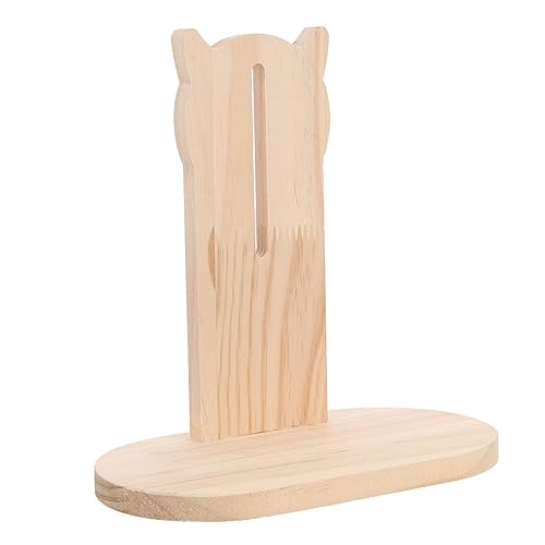Hemobllo Laufrad für Hamster für Hamster Hamsterspielzeug Hamsterrad mit Ständer Halterungen für Hamsterrad Hamster hamsterball Radträger Halter für Hamsterräder hölzern von Hemobllo