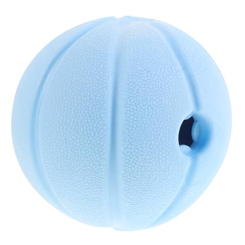 Hemobllo Hundespielzeug Für Kleine Hunde Interaktiver Leckerli Ball Langlebiges Kauspielzeug Aus TPR Geeignet Für Welpen Fördert Spielerisches Lernen Und Gesunde Essgewohnheiten von Hemobllo