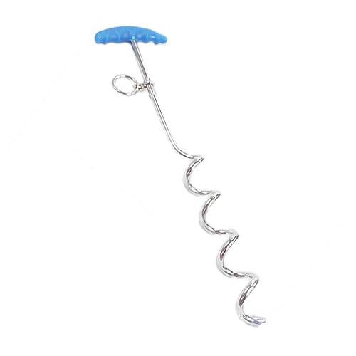 Hemobllo Leinenankerpfahl Aus Hochwertigem Spiralförmiges Design Verankern Für Kleine Bis Große Haustiere Outdoor Aktivitäten Und Camping von Hemobllo