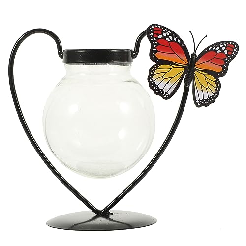 Hemobllo Liebe grüne Pflanzenblumentopf lieben Container Mittelstück Pflanzenvase saftig Dekorationen dekorativ kreative hydroponische Vase herzförmiger Topf Eisen Black Zufällige Farbe Hemobllo Liebe grüne Pflanzenblumentopf lieben Container Mittelstück Pflanzenvase saftig Dekorationen dekorativ kreative hydroponische Vase herzförmiger Topf Eisen Black Zufällige Farbe von Hemobllo