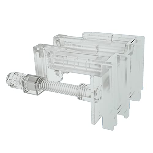 Hemobllo Multifunktionale Rohrklemme für Aquarien Transparente Halterung für Einlass und Auslassrohre Installieren Langlebig und für Fischbecken von Hemobllo
