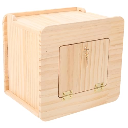 Hemobllo Holz Vogelhaus Nistkasten Für Kleine Vögel Hängende Vogelnest Box Für Garten Dekorativ Und Leicht Für Wellensittiche Und Andere Wildvögel Hemobllo Holz Vogelhaus Nistkasten Für Kleine Vögel Hängende Vogelnest Box Für Garten Dekorativ Und Leicht Für Wellensittiche Und Andere Wildvögel von Hemobllo