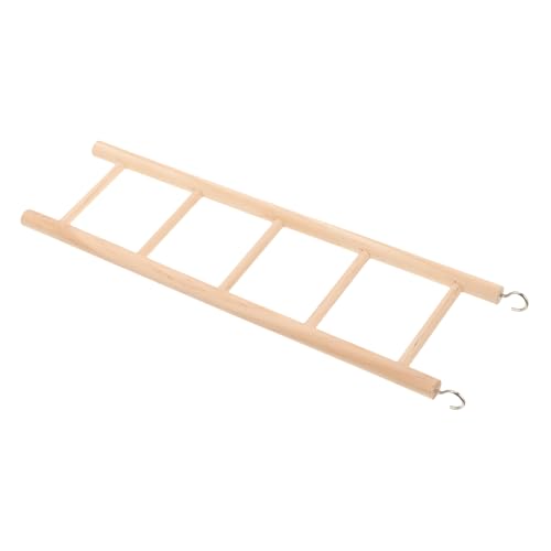 Hemobllo Papageien Holzleiter Kleintier Kletterleiter Für Sittiche Und Wellensittiche Trittleiter Aus Hochwertigem Holz Vogelspielzeug Für Kletterspaß Hemobllo Papageien Holzleiter Kleintier Kletterleiter Für Sittiche Und Wellensittiche Trittleiter Aus Hochwertigem Holz Vogelspielzeug Für Kletterspaß von Hemobllo