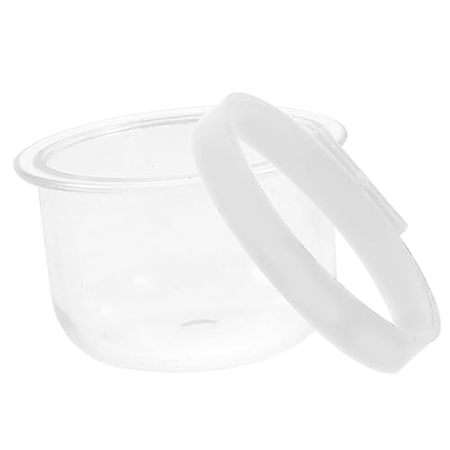 Hemobllo Papageienwasserschale Praktische Abnehmbare Und Transparente Futter Und Wasserschüssel Für Käfige Lebensmittelspender Für Papageien Zu Hängen Reinigen von Hemobllo