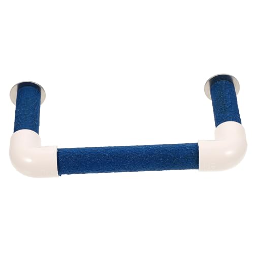 Hemobllo Parrot Perch Stand aus Robustem PVC Bissfestes Kauspielzeug mit Sandbeschichtung für Nagetraining U Förmige Vogelplattform Geeignet für Wellensittiche Papageien und Kleine Hemobllo Parrot Perch Stand aus Robustem PVC Bissfestes Kauspielzeug mit Sandbeschichtung für Nagetraining U Förmige Vogelplattform Geeignet für Wellensittiche Papageien und Kleine von Hemobllo