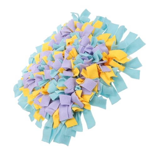 Hemobllo Pet Sniffing Pad Hundespielzeug Aggressive Kauer kauen Haustier Interactive Dog Toys hundeintelligenz Puzzle- für Hunde schnüffelmatte für Hunde Polarfleece Hemobllo Pet Sniffing Pad Hundespielzeug Aggressive Kauer kauen Haustier Interactive Dog Toys hundeintelligenz Puzzle- für Hunde schnüffelmatte für Hunde Polarfleece von Hemobllo