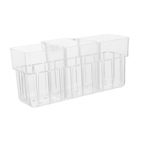 Hemobllo Wandmontierter Hydroponischer Pflanzenkorb Für Aquarien Transparente DREI-Komponenten-pflanzenhalterung Für Wasserpflanzen Und Dekoration Im Fischtank Für Aquarien- von Hemobllo