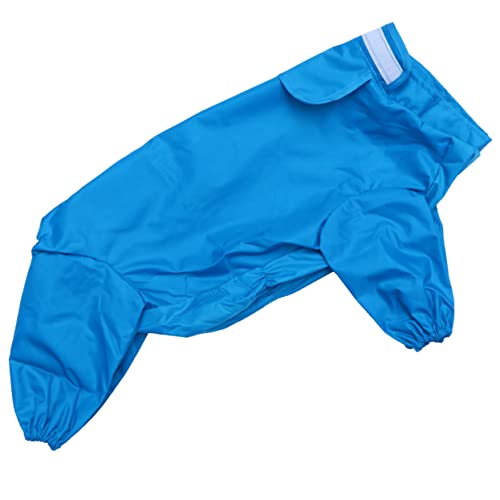 Hemobllo Reflektierender Vierbeiniger Regenmantel Für Kleine Hunde Hundekleidung Hundepullover Regenjacke Für Welpen Reflektierender Regenmantel Für Hunde Hundemäntel Hündchen Sweatshirt von Hemobllo